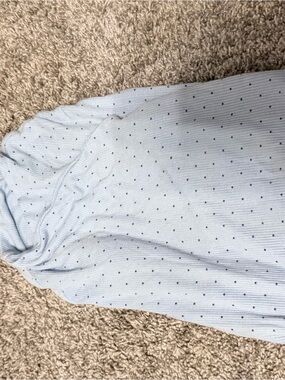 Baby Newborn Light Blue Polka Dot Sleep Sack